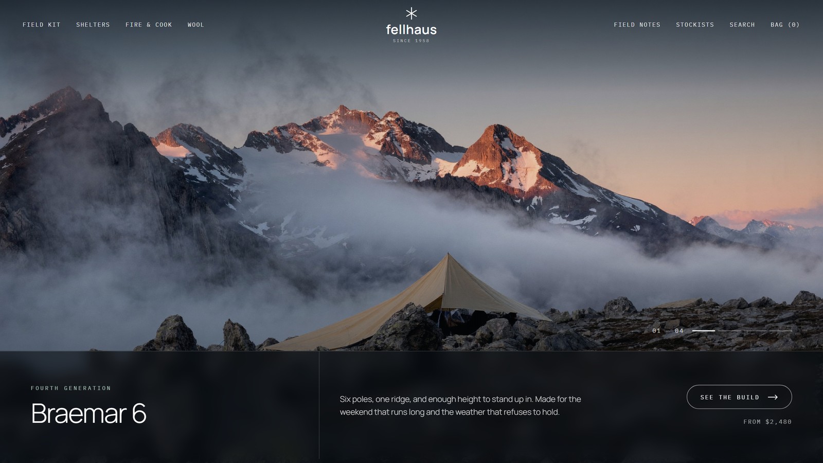 Fellhaus website